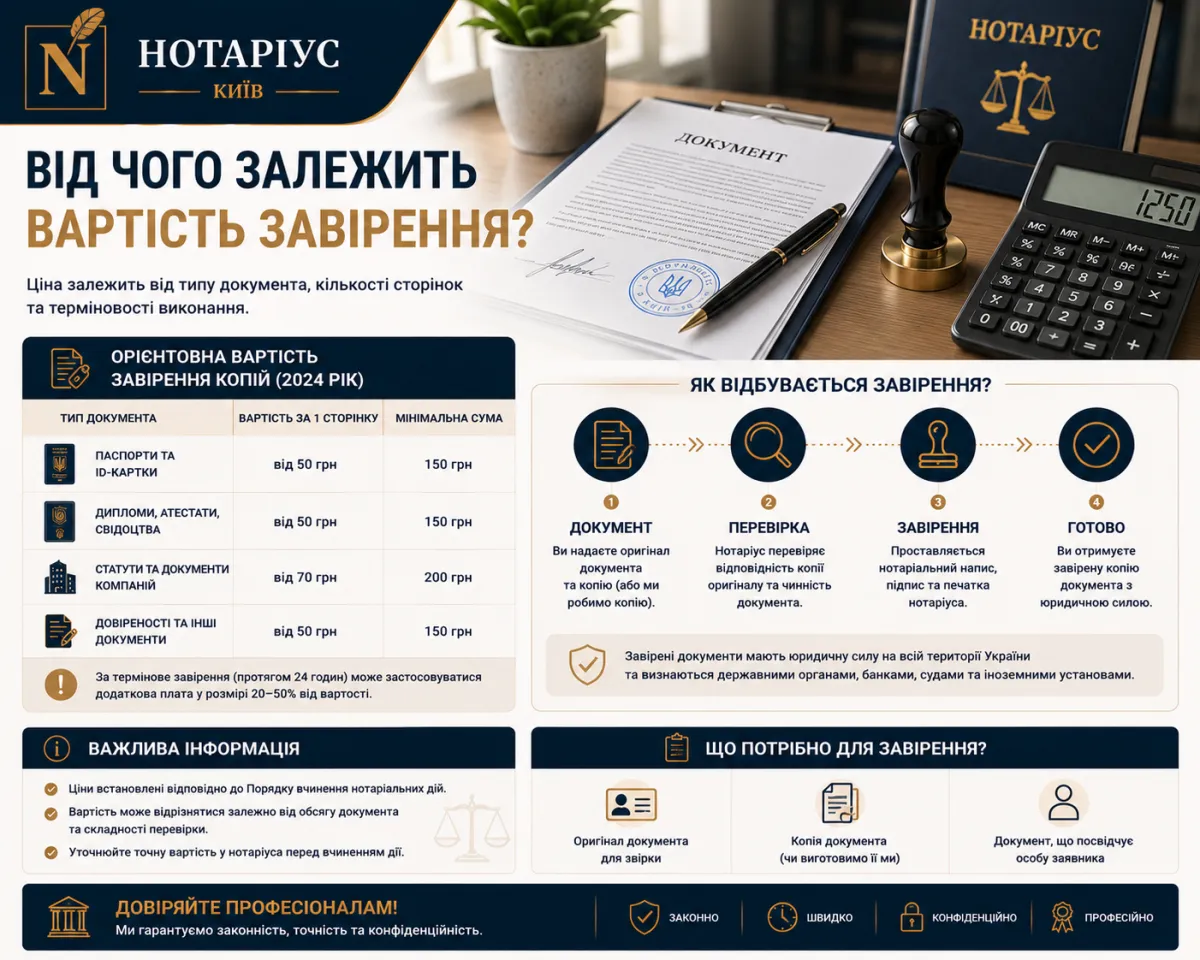 Notarized document copies
