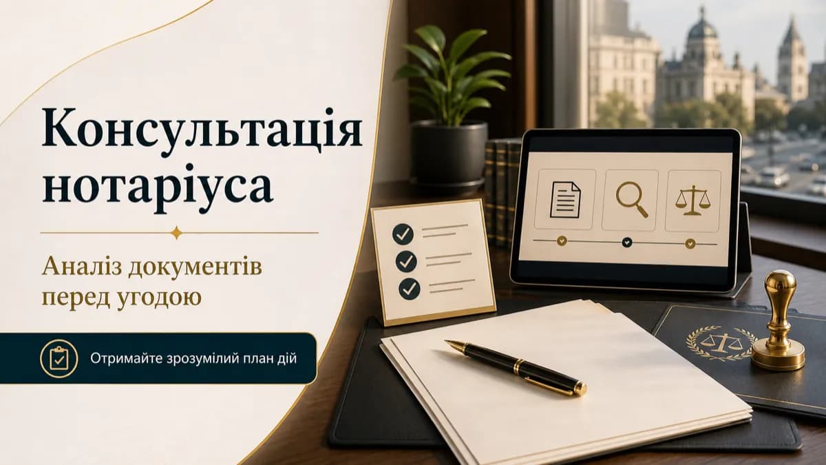 обкладинка статті: Нотаріус поблизу: Як швидко знайти вільного фахівця у Києві?
