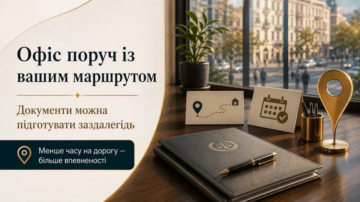 Нотаріус на Васильківській — підписання документів