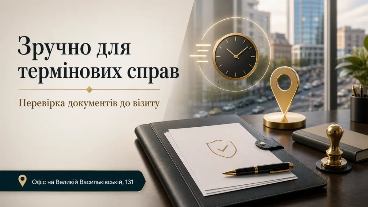 Notary near Lybidska — consultation and document preparation