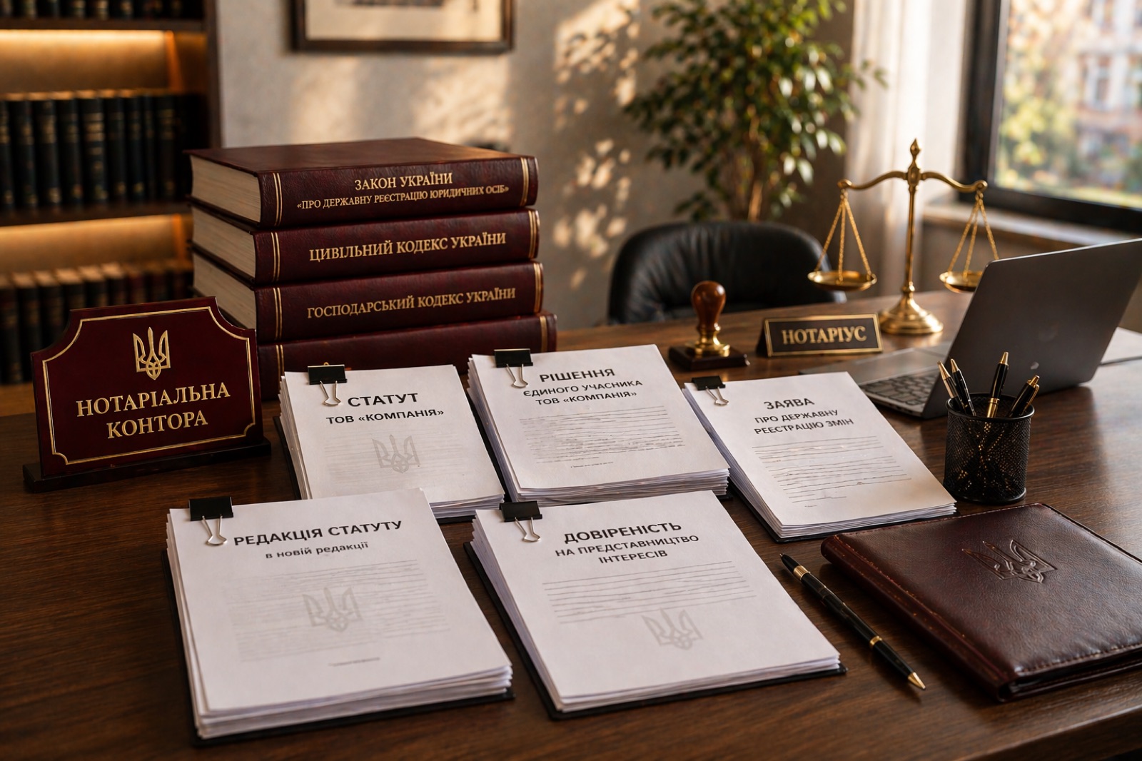 Приватний нотаріус Київ: підготовка пакета документів перед візитом