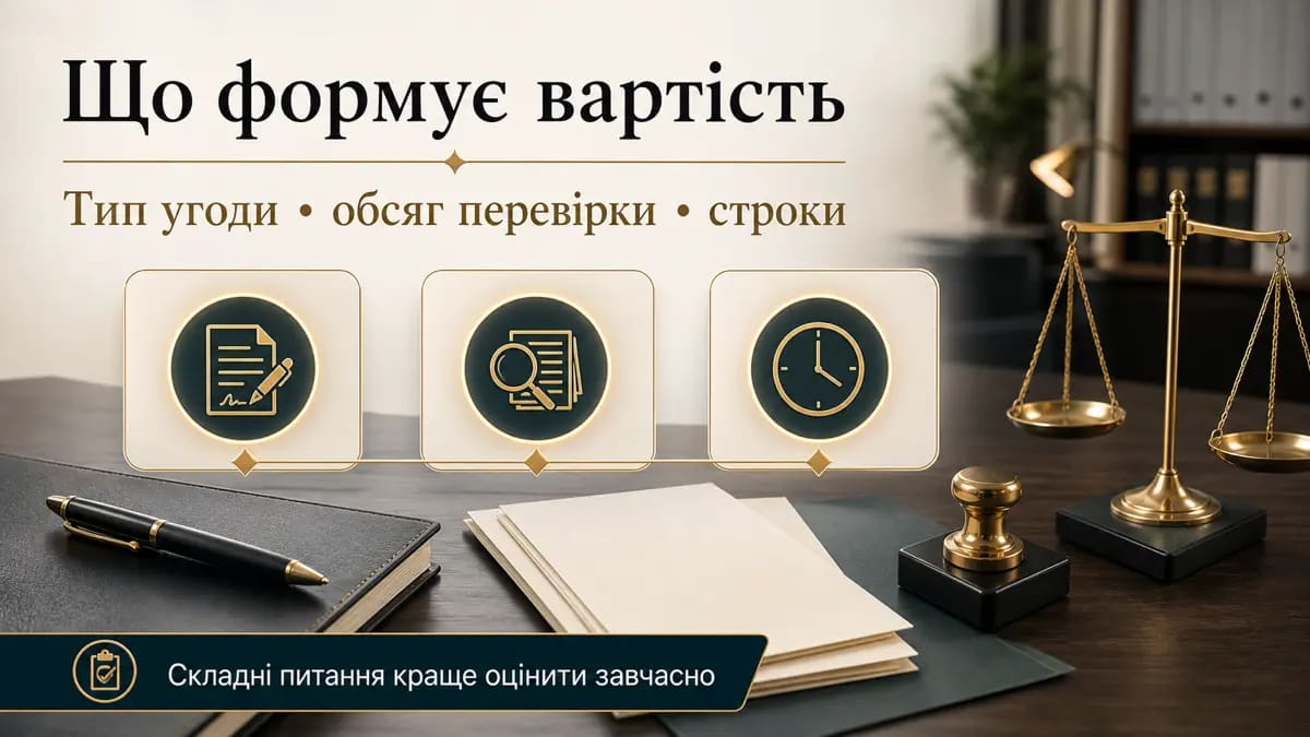 Послуги нотаріуса: ціна та формування вартості правового сервісу в Києві (2026)