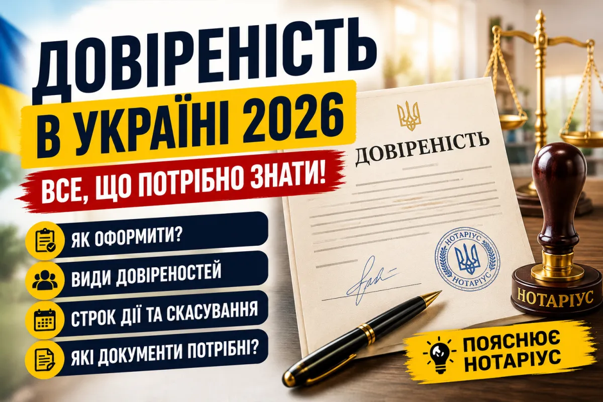 article cover: Power of Attorney in Ukraine in 2026: How to Properly Execute, Types, and Required Documents