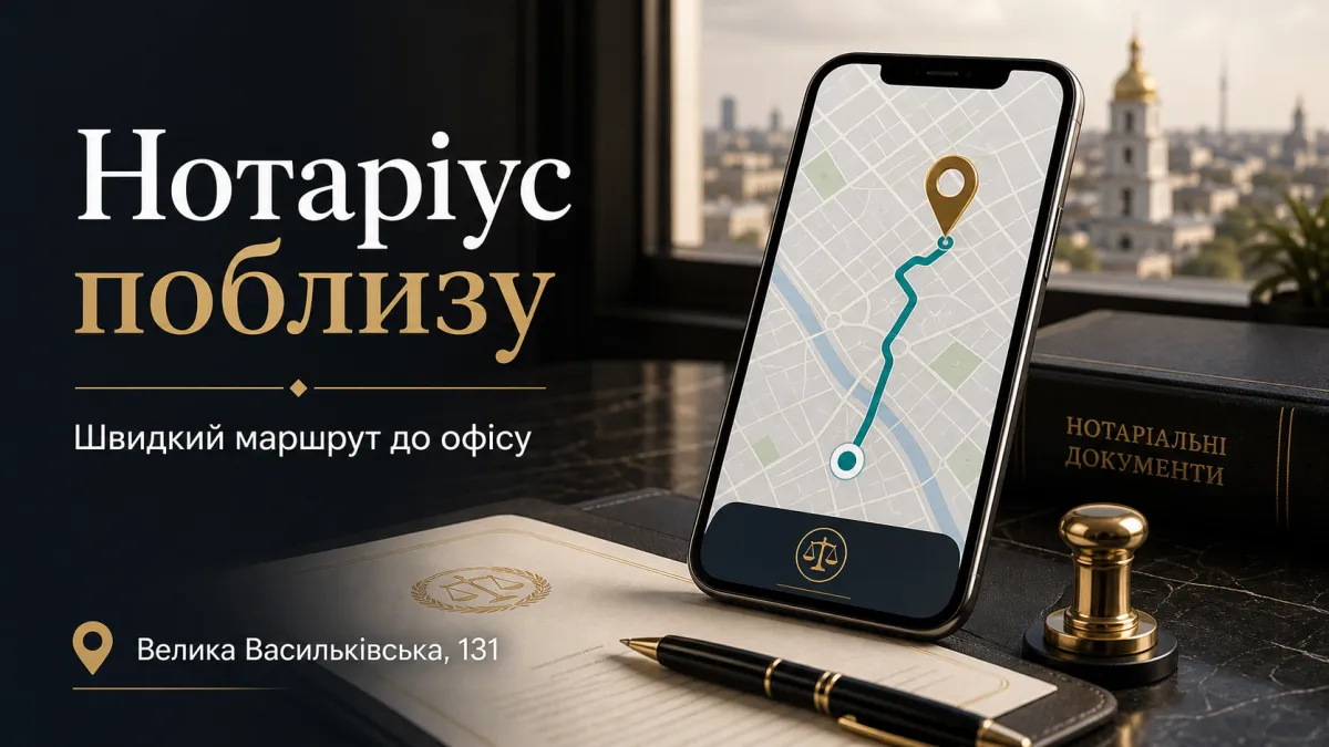 Нотариус Киев рядом — локальное SEO