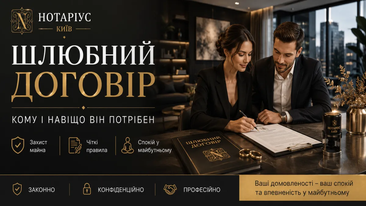 Брачный договор в Киеве: цена и оформление — превью статьи