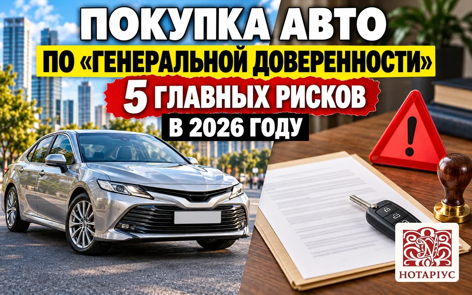 Покупка авто по генеральной доверенности: мифы, риски и правовая реальность 2026 года