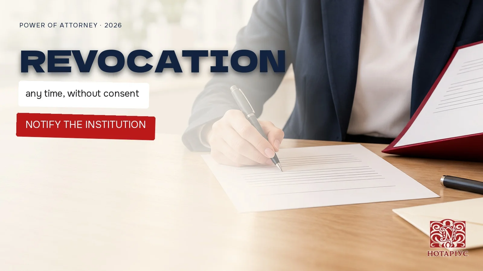 How to revoke a power of attorney