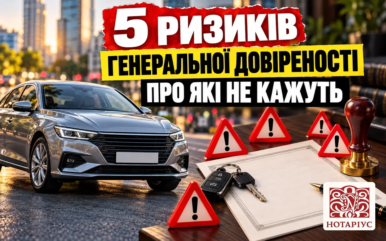 П'ять головних ризиків генеральної довіреності на авто у 2026 році